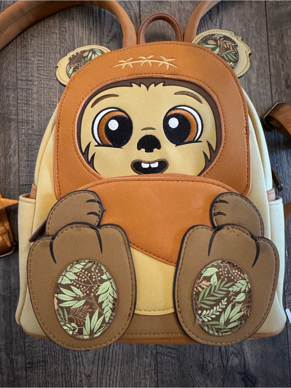 Loungefly Star Wars Wicket Footsie Mini Backpack
